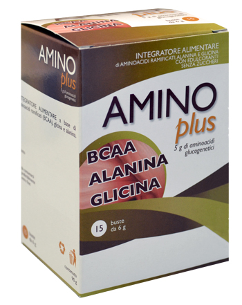 AMINOPLUS ARANCIA 15 BUSTE 6 G - Antica Farmacia Ferrari