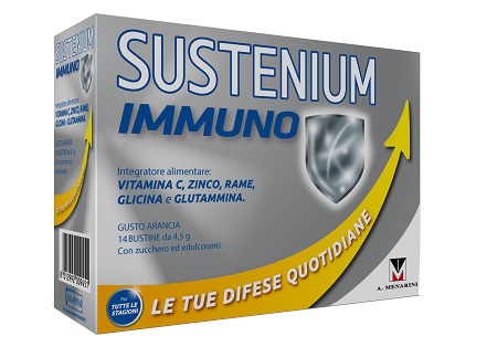 SUSTENIUM IMMUNO ENERGY 14 BUSTINE DA 4,5 G - Antica Farmacia Ferrari