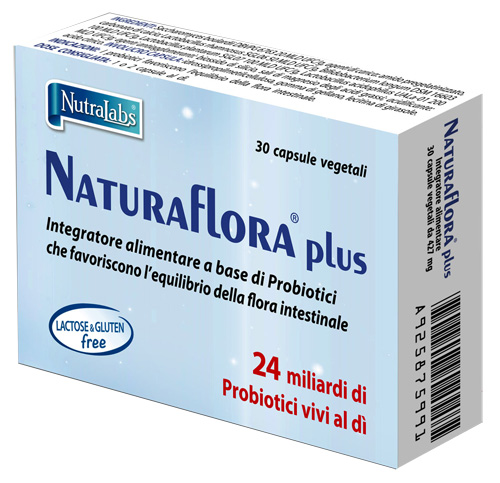 NATURAFLORA PLUS 30 CAPSULE GASTRORESISTENTI - Antica Farmacia Ferrari