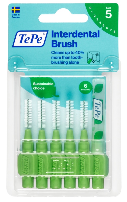 TEPE SCOVOLINI VERDE 0,8 6 PEZZI - Antica Farmacia Ferrari