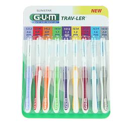 GUM TRAV/LER KIT SCOVOLINI 9 PEZZI - Antica Farmacia Ferrari