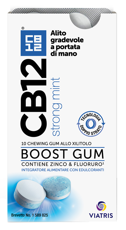 CB12 BOOST 10 CHEWING-GUM 20 G - Antica Farmacia Ferrari
