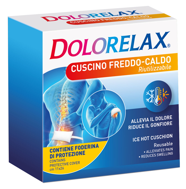 ICE HOT DOLORELAX CUSCINO RIUTILIZZABILE 11X26 CM 2 PEZZI - Antica Farmacia Ferrari