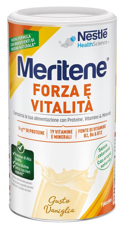 MERITENE FORZA E VITALITA' VANIGLIA 270 G - Antica Farmacia Ferrari