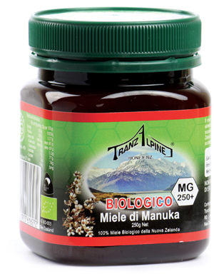 MIELE MANUKA AFM 15+ BIOLOGICO MG 250 + - Antica Farmacia Ferrari