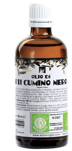 OLIO SEMI CUMINO NERO BIOLOGICO - Antica Farmacia Ferrari