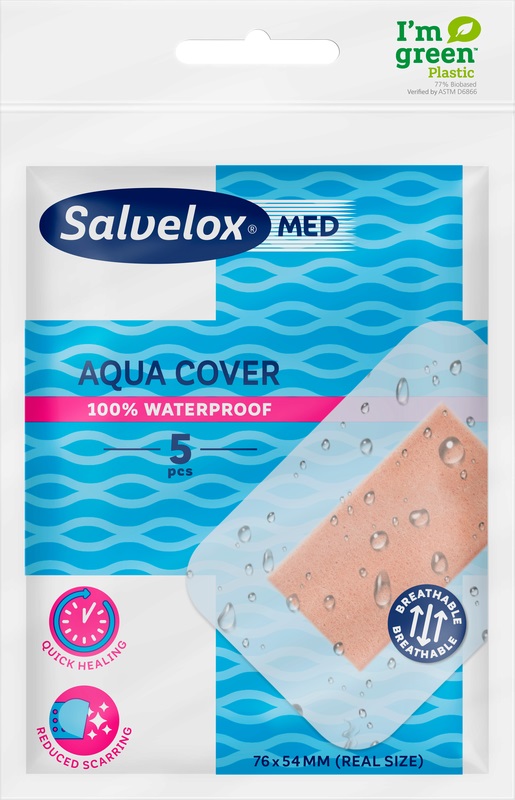 CEROTTO SALVELOX MED AQUA COVER 12X5 CM 5 PEZZI - Antica Farmacia Ferrari