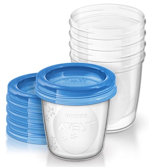 AVENT VASETTI VIA COPERCHIO 180 ML 5 PEZZI - Antica Farmacia Ferrari