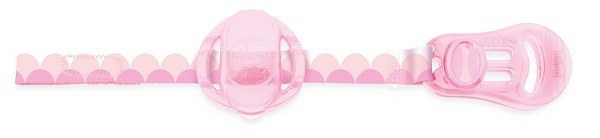 CHICCO CLIP SALVASUCCHIETTO ROSA 1 PEZZO - Antica Farmacia Ferrari