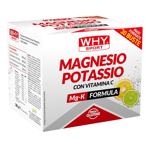 WHYSPORT MAGNESIO POTASSIO 30 BUSTE - Oltrefarma