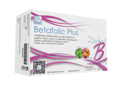 BETAFOLIC PLUS 30 CAPSULE ASTUCCIO 18,6 G - Antica Farmacia Ferrari