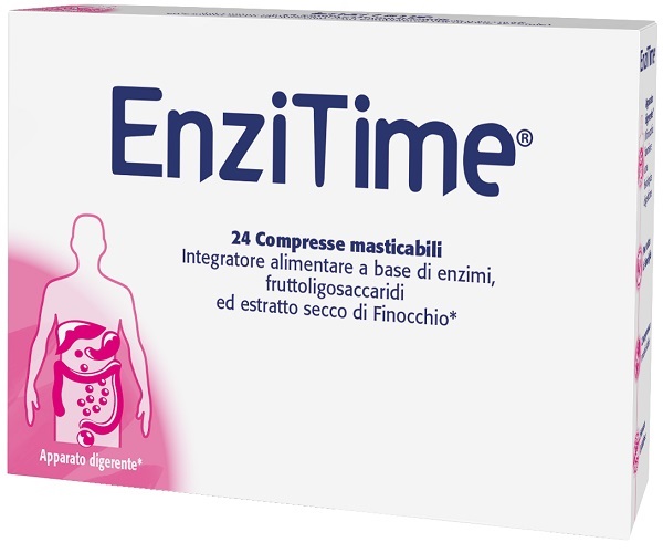 ENZITIME 24 COMPRESSE MASTICABILI - Antica Farmacia Ferrari