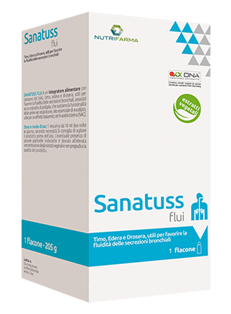SANATUSS FLUI 200 ML - Antica Farmacia Ferrari