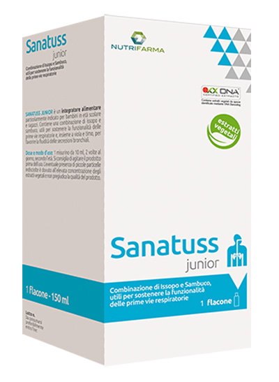 SANATUSS JUNIOR 200 ML - Antica Farmacia Ferrari