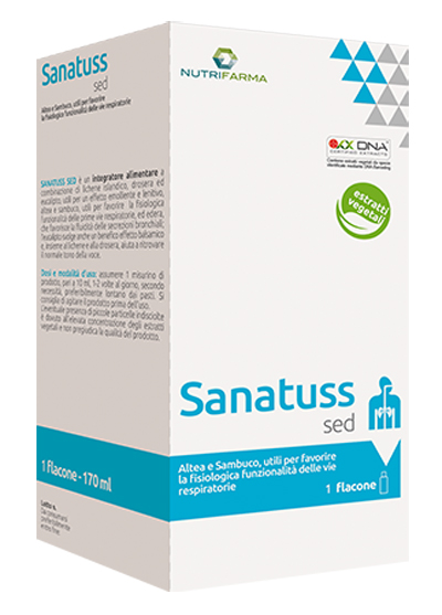 SANATUSS SED 200 ML - Antica Farmacia Ferrari