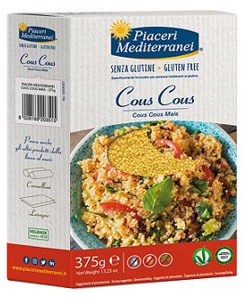 PIACERI MEDITERRANEI COUS COUS DI MAIS 375 G - Antica Farmacia Ferrari