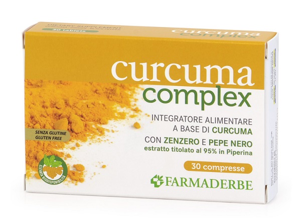 CURCUMA COMPLEX 30 COMPRESSE - Antica Farmacia Ferrari