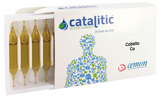 CATALITIC OLIGOELEMENTI COBALTO CO 20 FIALE DA 2 ML - Antica Farmacia Ferrari