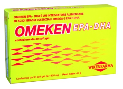 OMEKEN EPA/DHA 30 PERLE BLISTER 42 G - Antica Farmacia Ferrari