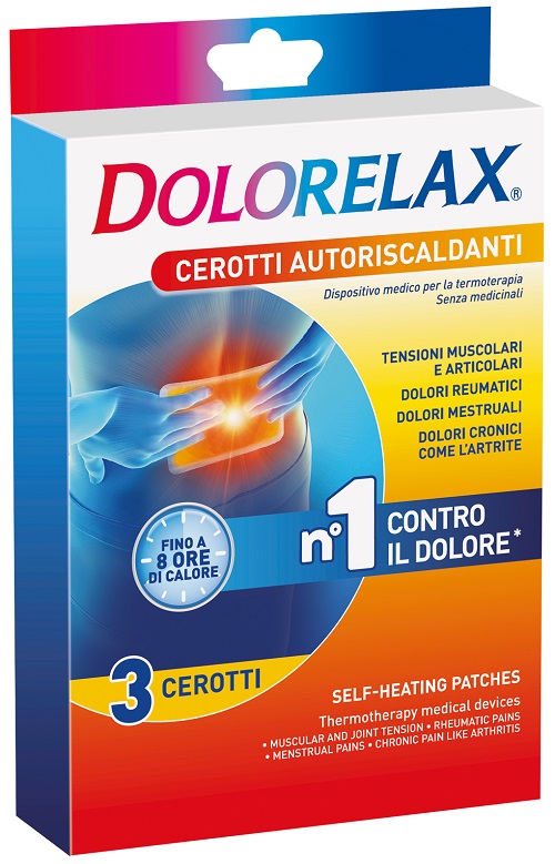 DOLORELAX CEROTTO EFFETTO CALDO 6 PEZZI - Antica Farmacia Ferrari