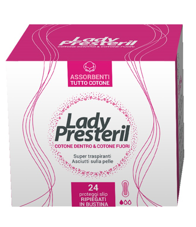 LADY PRESTERIL COTTON POWER PROTEGGI SLIP POCKET ANATOMICI RIPIEGATI PROMO 24 PEZZI - Antica Farmacia Ferrari