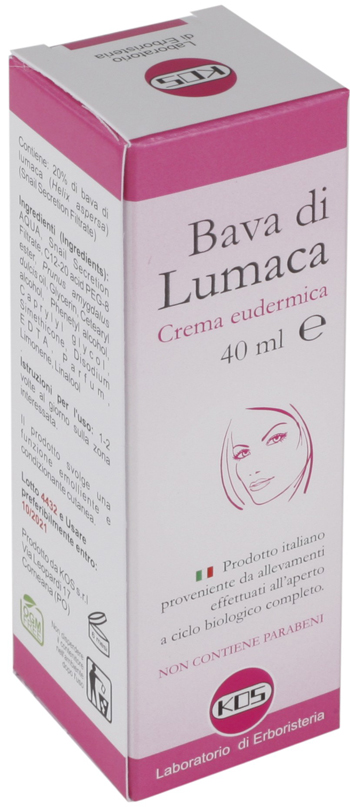 BAVA DI LUMACA CREMA EUDERMICA 40 ML - Antica Farmacia Ferrari