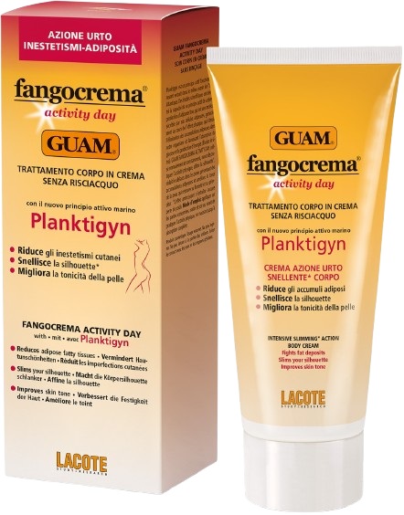 GUAM FANGOCREMA ACTIVITY DAY TRATTAMENTO CORPO CON PRINCIPIO ATTIVO PLANKTIGYN 200 ML - Antica Farmacia Ferrari