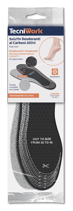 SOLETTE DEODORANTI AI CARBONI ATTIVI 1 PAIO - Antica Farmacia Ferrari