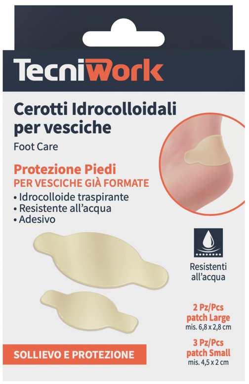 CEROTTI IDROCOLLOIDALI PER VESCICHE 5 PEZZI - Oltrefarma