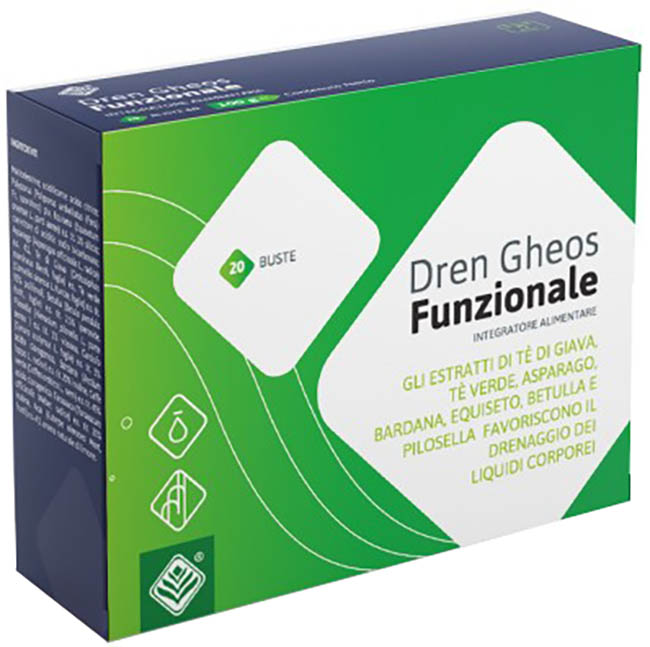 DREN GHEOS FUNZIONALE 20 BUSTINE - Antica Farmacia Ferrari