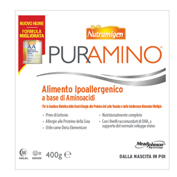 NUTRAMIGEN PURAMINO BARATTOLO 400 G - Antica Farmacia Ferrari