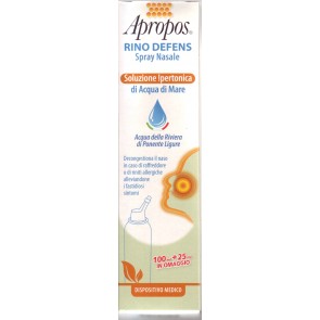 APROPOS RINO DEFENS SOLUZIONE IPERTONICA 125 ML - Antica Farmacia Ferrari