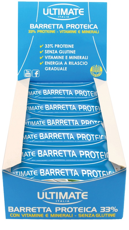 ULTIMATE BARRETTA PROTEICA GUSTO COCCO 24 PEZZI - Oltrefarma