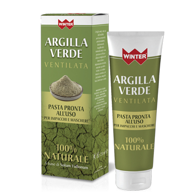 WINTER ARGILLA VERDE VENTILATA PRONTA ALL'USO 250 ML - Antica Farmacia Ferrari