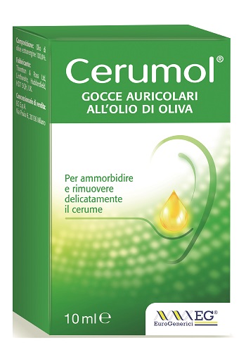 CERUMOL GOCCE AURICOLARI 10 ML - Antica Farmacia Ferrari