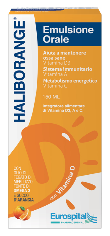 HALIBORANGE EMULSIONE ORALE 150 ML - Antica Farmacia Ferrari