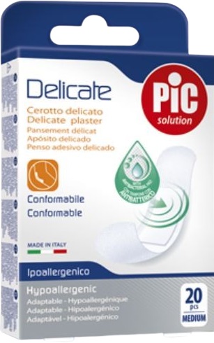 CEROTTO DELICATE STRISCIA ANTIBATTERICA 8 X 100 CM 1 PEZZO - Antica Farmacia Ferrari