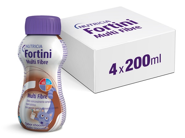 FORTINI MULTI FIBRE GUSTO CIOCCOLATO 200 ML - Antica Farmacia Ferrari