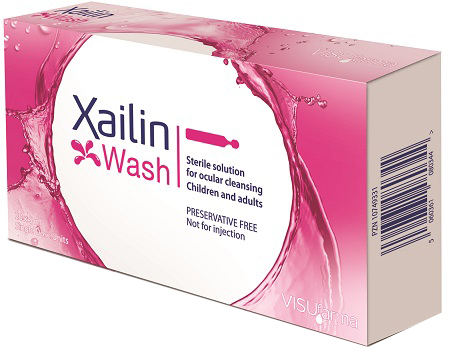 XAILIN WASH SOLUZIONE STERILE OCULARE 20 FLACONCINI 5 ML MONODOSE - Antica Farmacia Ferrari