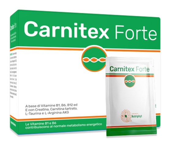 CARNITEX FORTE 20 BUSTINE 100 G - Antica Farmacia Ferrari