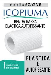 ICOPIUMA BENDA GARZA ELASTICA AUTOFISSANTE CM 4X4 MT - Antica Farmacia Ferrari