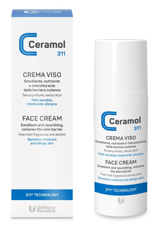 CERAMOL CREMA VISO 50 ML - Antica Farmacia Ferrari