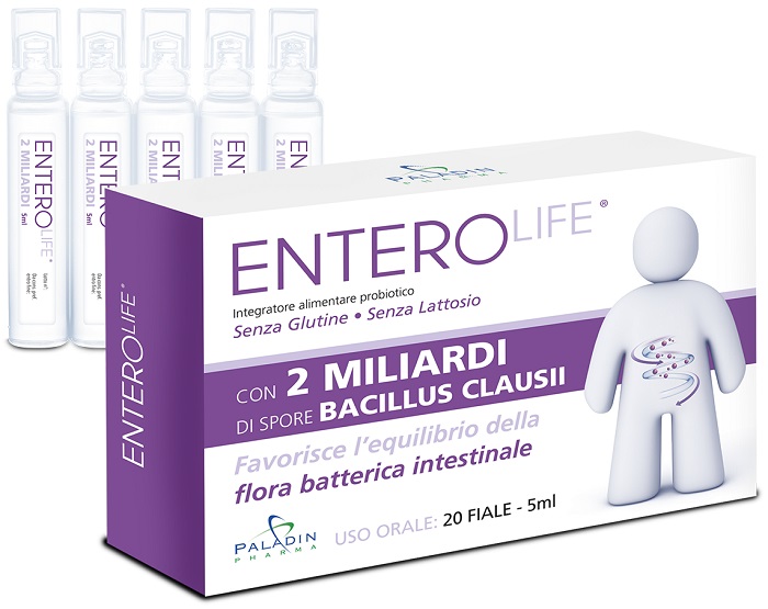 ENTEROLIFE 2 MILIARDI 20 FIALE DA 5 ML - Antica Farmacia Ferrari