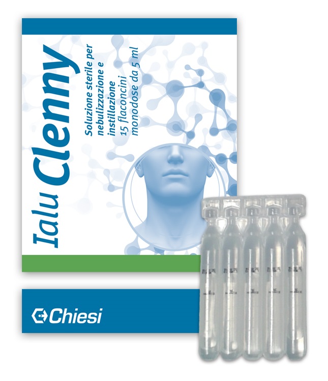 IALU CLENNY 15 FLACONCINI 5 ML SOLUZIONE STERILE PER NEBULIZZAZIONE E INSTILLAZIONE CON ACIDO IALURONICO - Antica Farmacia Ferrari
