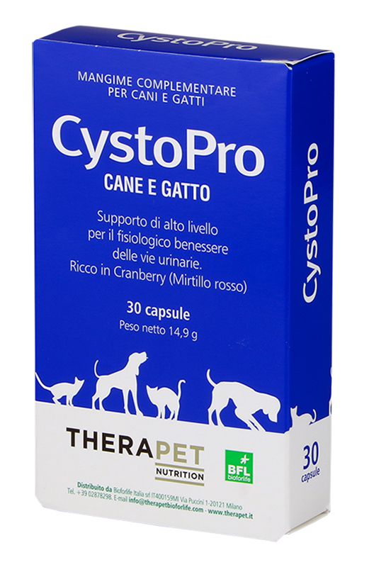 CYSTOPRO THERAPET 30 CAPSULE - Antica Farmacia Ferrari