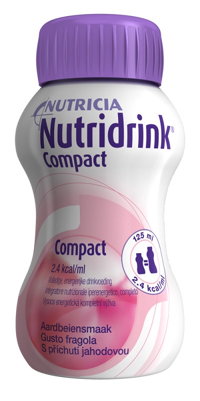 NUTRIDRINK COMPACT FRAGOLA 4X125 ML - Antica Farmacia Ferrari