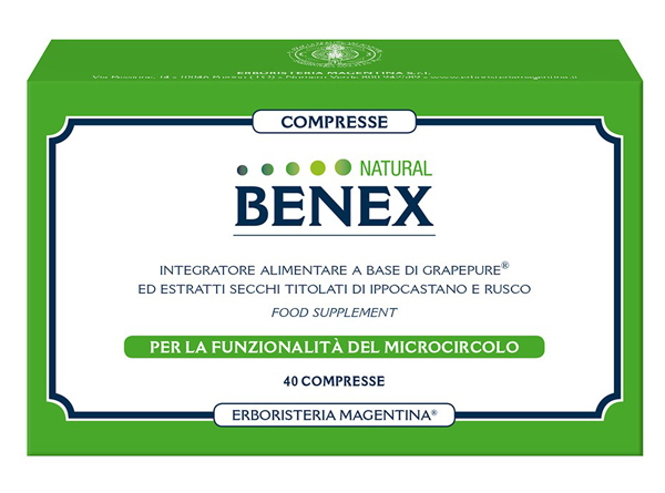 BENEX 40 COMPRESSE - Antica Farmacia Ferrari