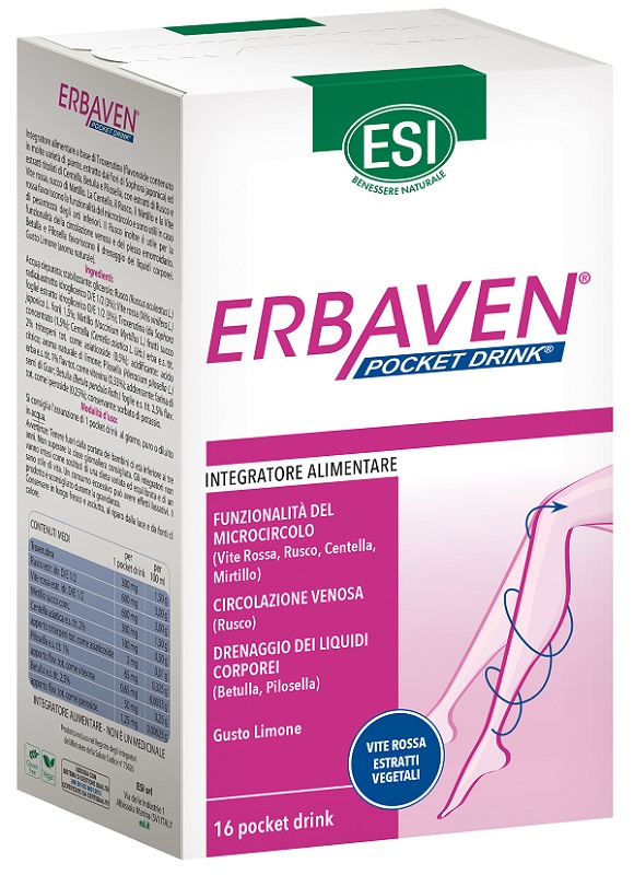 ESI ERBAVEN 16 POCKET DRINK 320 ML - Antica Farmacia Ferrari
