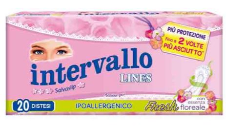 LINES INTERVALLO PROTEGGISLIP FRESH DISTESO 20 PEZZI - Antica Farmacia Ferrari