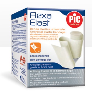 BENDA ELASTICA PIC BIANCA 10X4,5M FUSTELLA - Antica Farmacia Ferrari